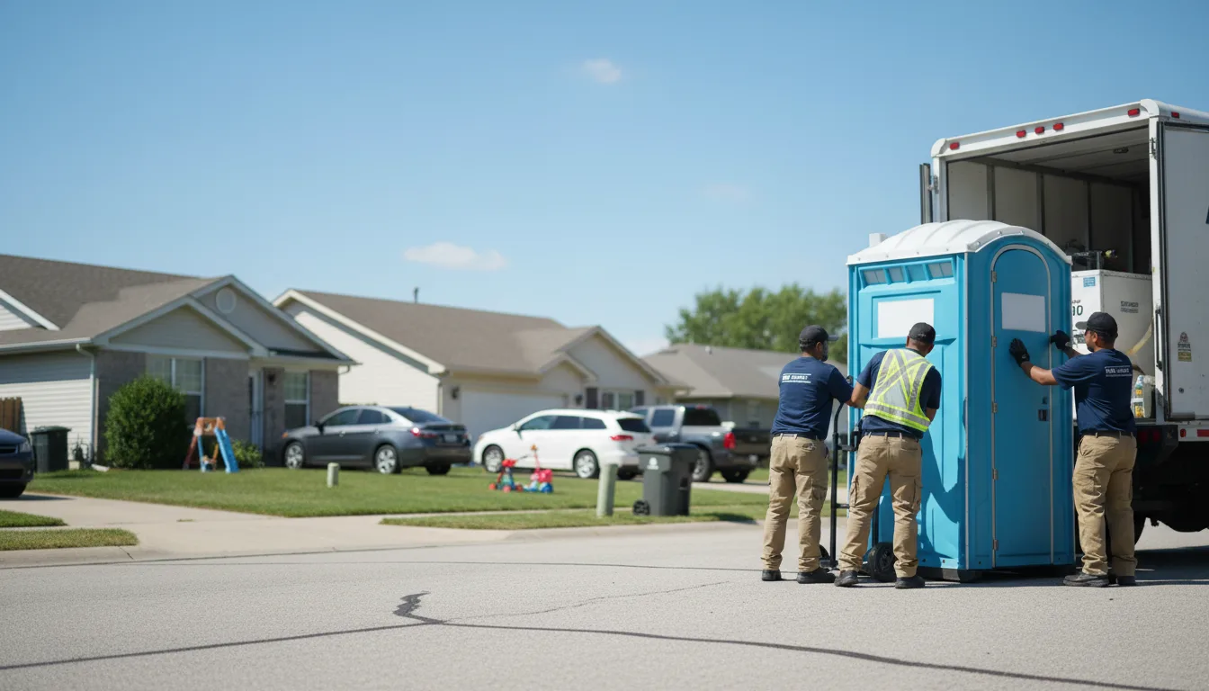 Standard Porta Potty Rentals in Ottawa, KS near me